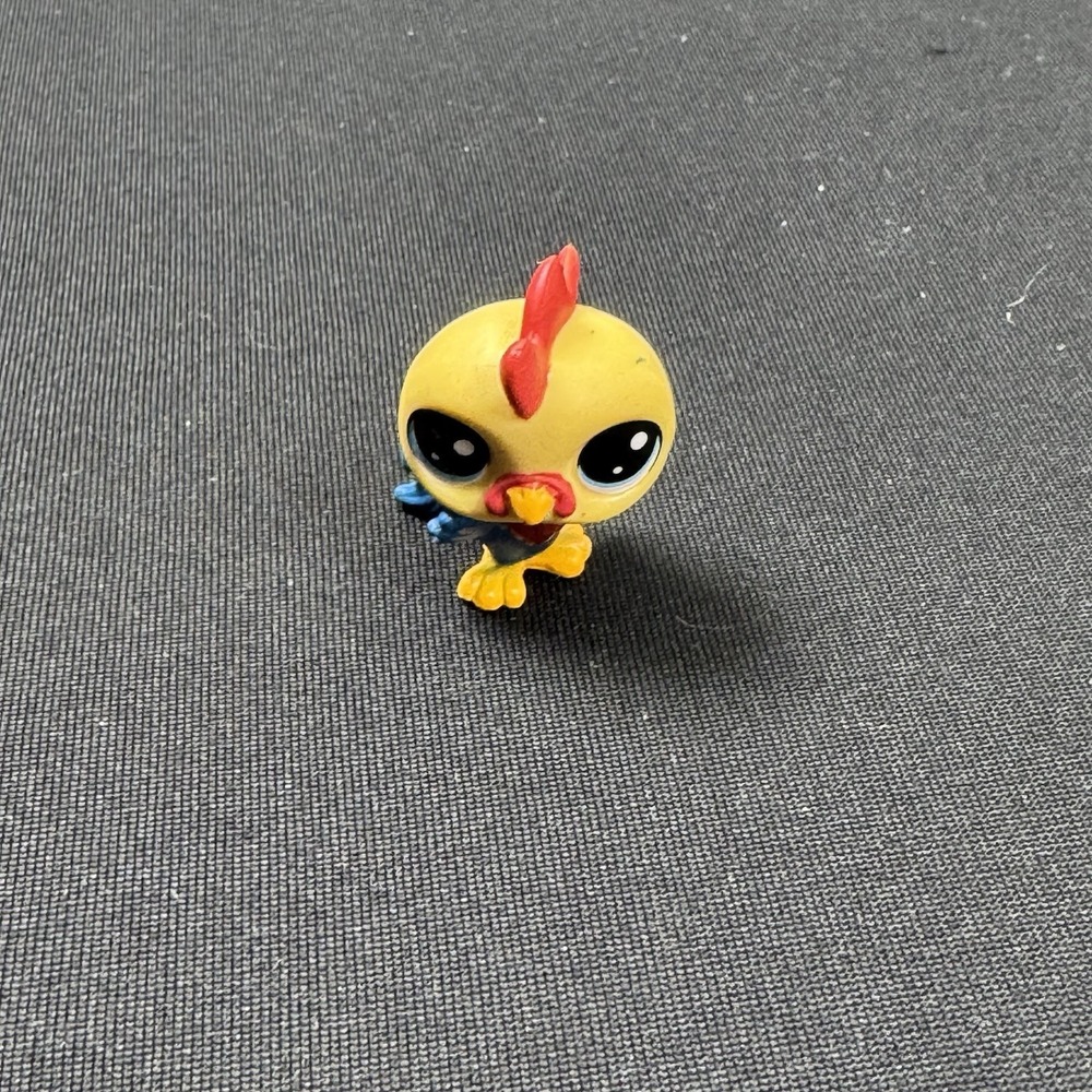Littlest Pet Shop LPS Rick Chickencluck Chicken‎ #126 Series Figure Toy Hasbro